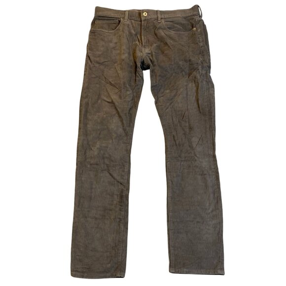 J.Crew Mens Corduroy Pants 32x32 484 Slim Fit Gray - Picture 1 of 15